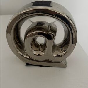 Silver Decorative @ Symbol Sculpture